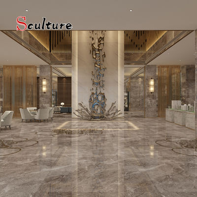 Smooth Texture Artistic Stainless Steel Sculpture Perfect for Modern Spaces