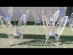 Sculpture en acier inoxydable